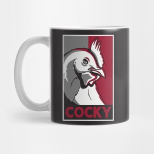 Cocky Rooster // Funny Vintage Rooster Mug